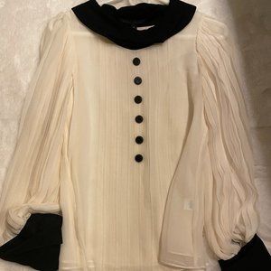 New Robert Rodriguez 100% silk woman top size 4